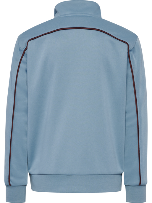 hmlJR TRACKSUIT, FADED DENIM/VINEYARD WINE, packshot