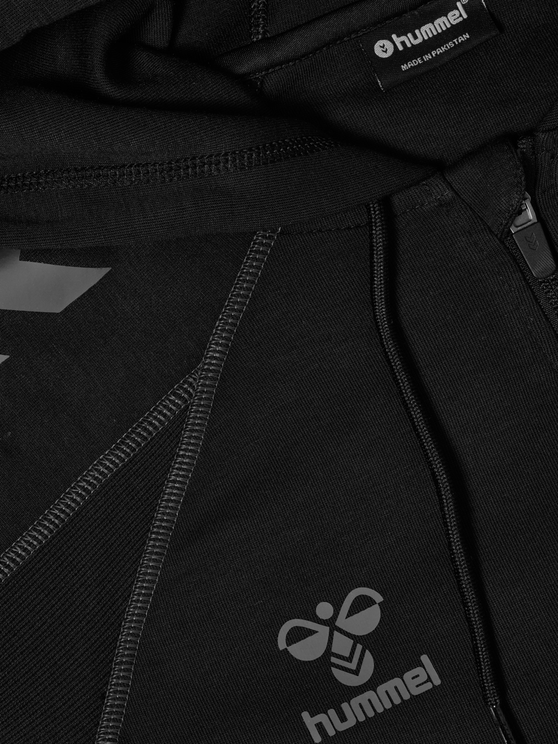 hmlMOVE 2.0 ZIP HOODIE WOMAN, BLACK, packshot