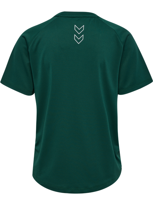 hmlCOURT LIGHT WEIGHT T-SHIRT W, RAIN FOREST, packshot