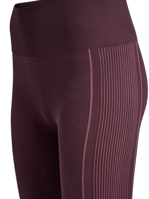 hmlYOGA SEAMLESS HW TIGHTS, FUDGE, packshot