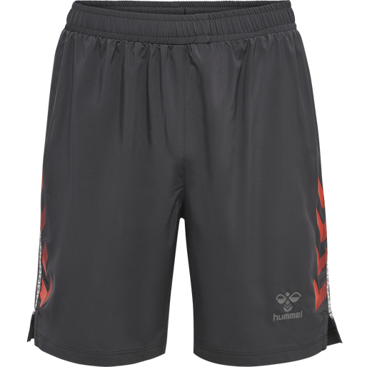 hmlPRO GRID GAME SHORTS, FORGED IRON hmlPRO GRID GAME SHORTS, FORGED IRON, packshot