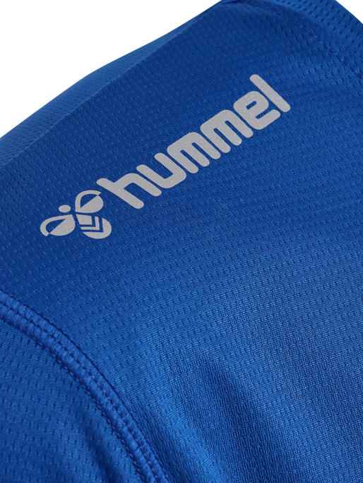 hmlRUN JERSEY S/S, TRUE BLUE, packshot