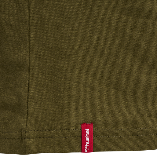 hmlRED HEAVY T-SHIRT S/S, DARK OLIVE, packshot