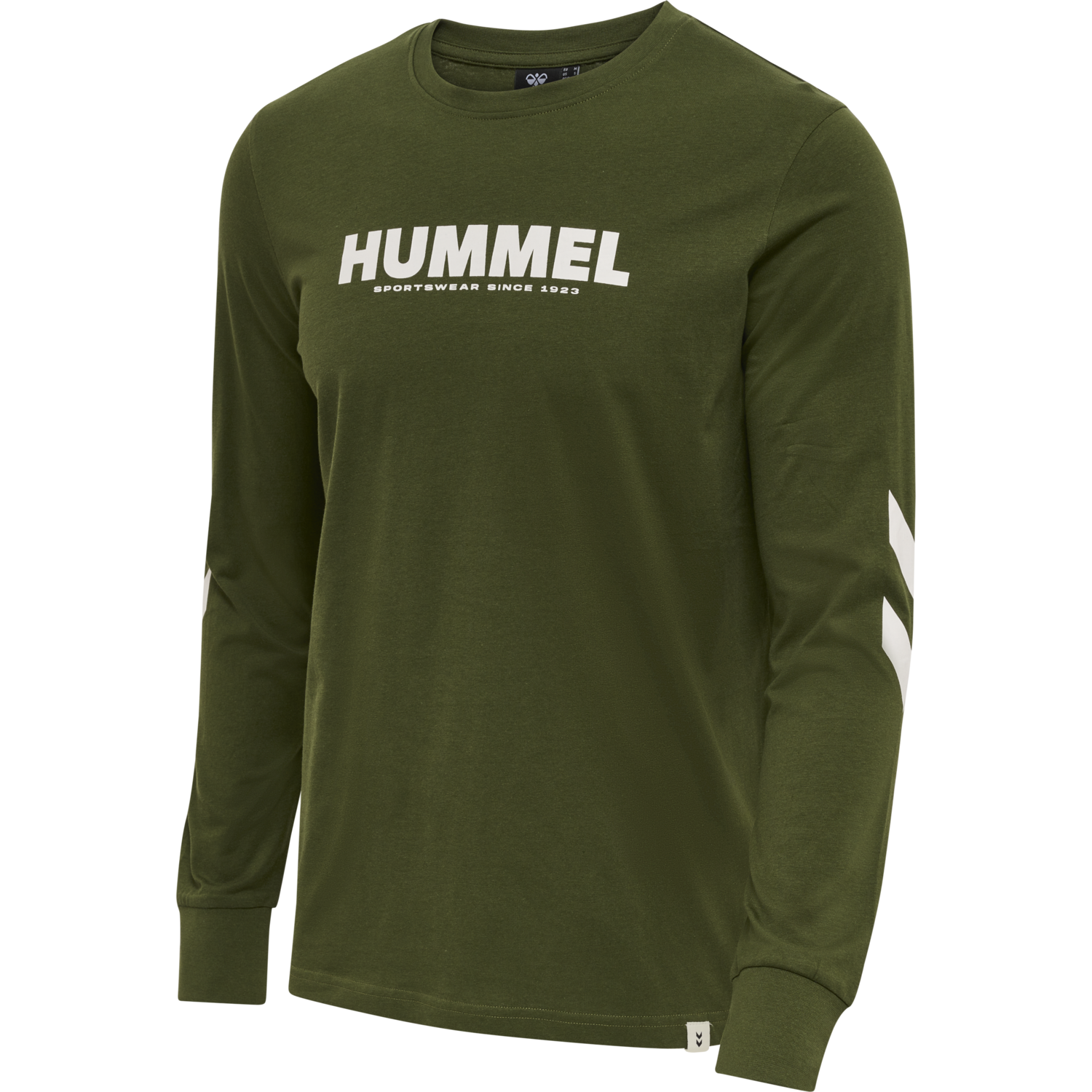 hmlLEGACY T-SHIRT L/S, RIFLE GREEN, packshot