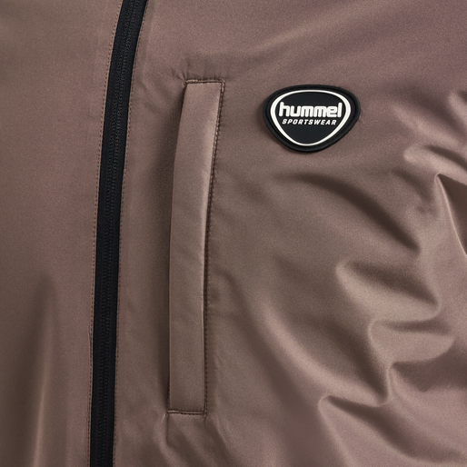 hmlLGC HENRY PADDED JACKET, IRON, packshot