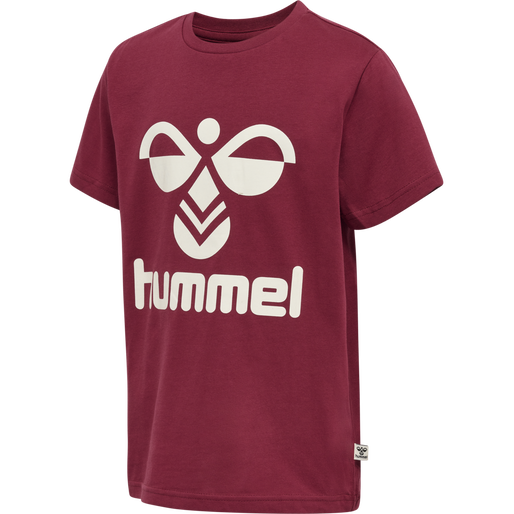 hmlTRES T-SHIRT S/S, RHODODENDRON, packshot