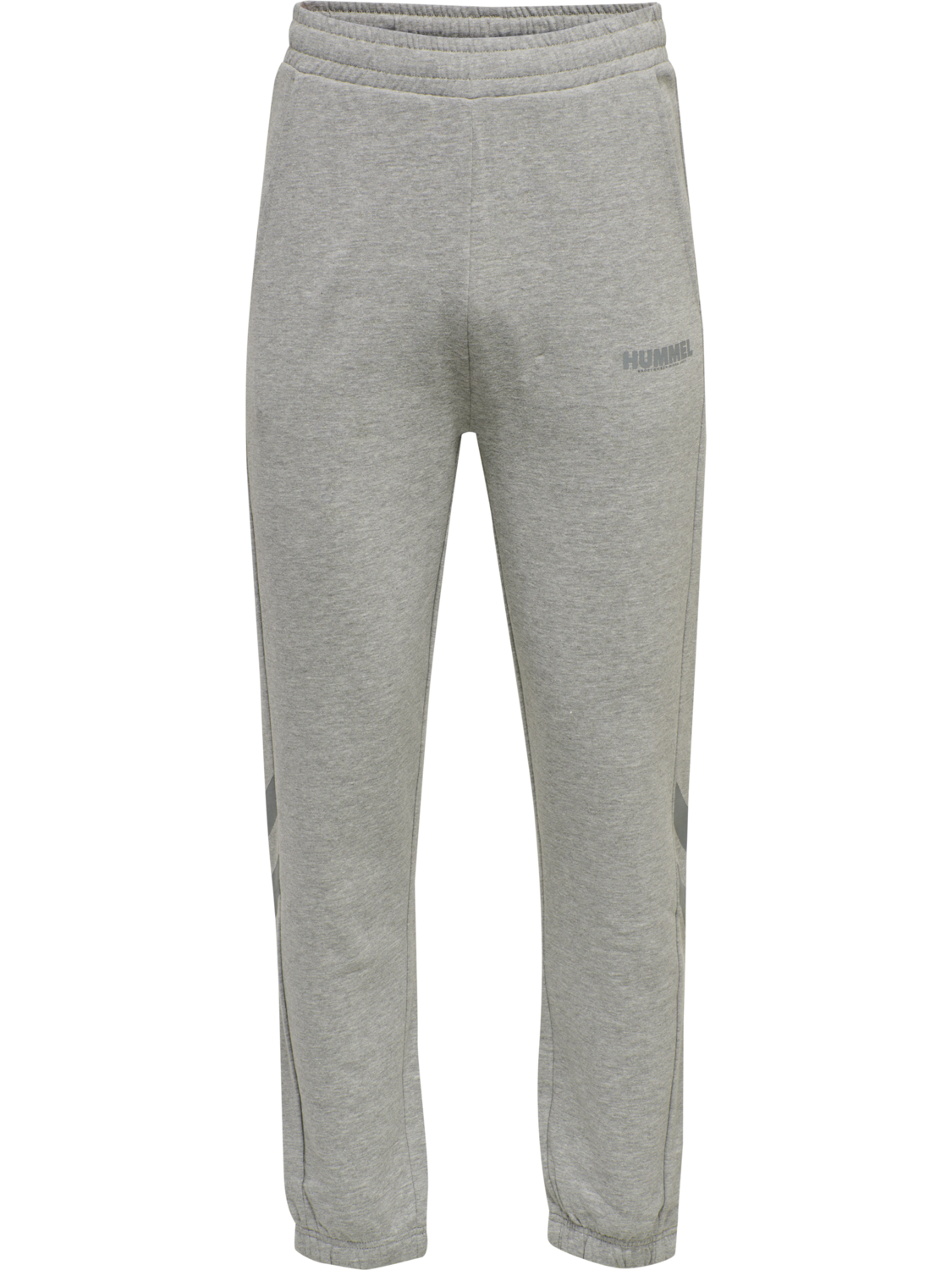 hmlLEGACY REGULAR PANTS PLUS, GREY MELANGE, packshot