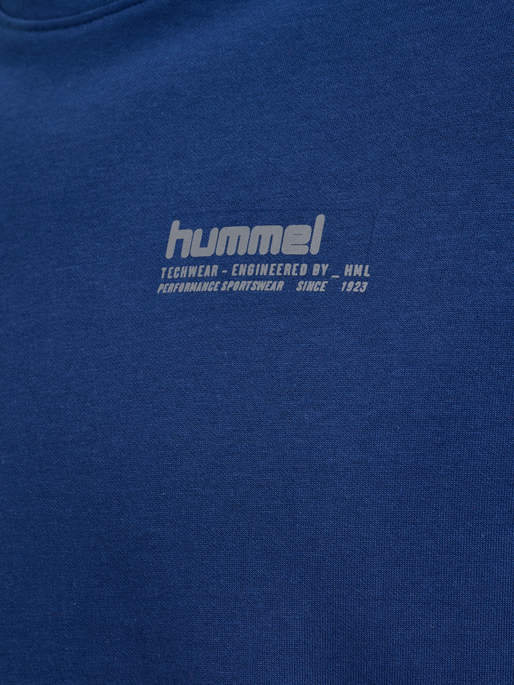 hmlTECH LOOSE T-SHIRT, ESTATE BLUE hmlTECH LOOSE T-SHIRT, ESTATE BLUE, packshot