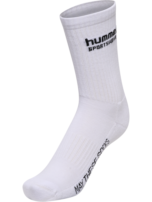 hml3-PACK SOCKS SPORTSWEAR, WHITE/PAPRIKA, packshot