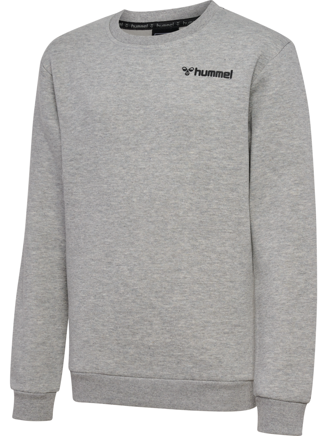 hmlMOVER COTTON SWEATSHIRT KIDS, GREY MELANGE, packshot
