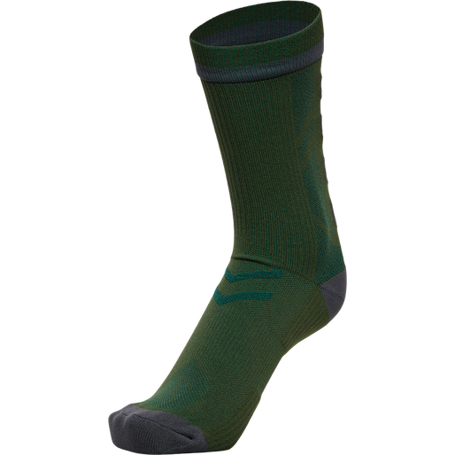 ELITE INDOOR SOCK LOW PA, OLIVE NIGHT, packshot