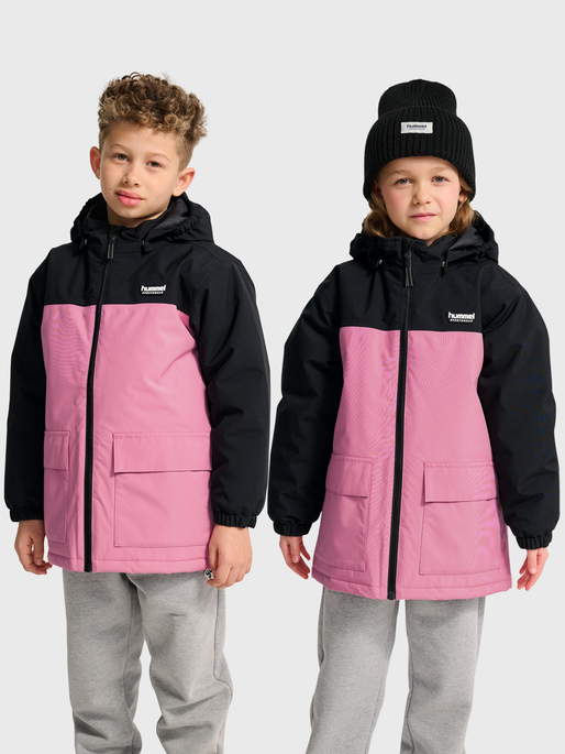 hmlJR BLOCK JACKET WP, POLIGNAC, model