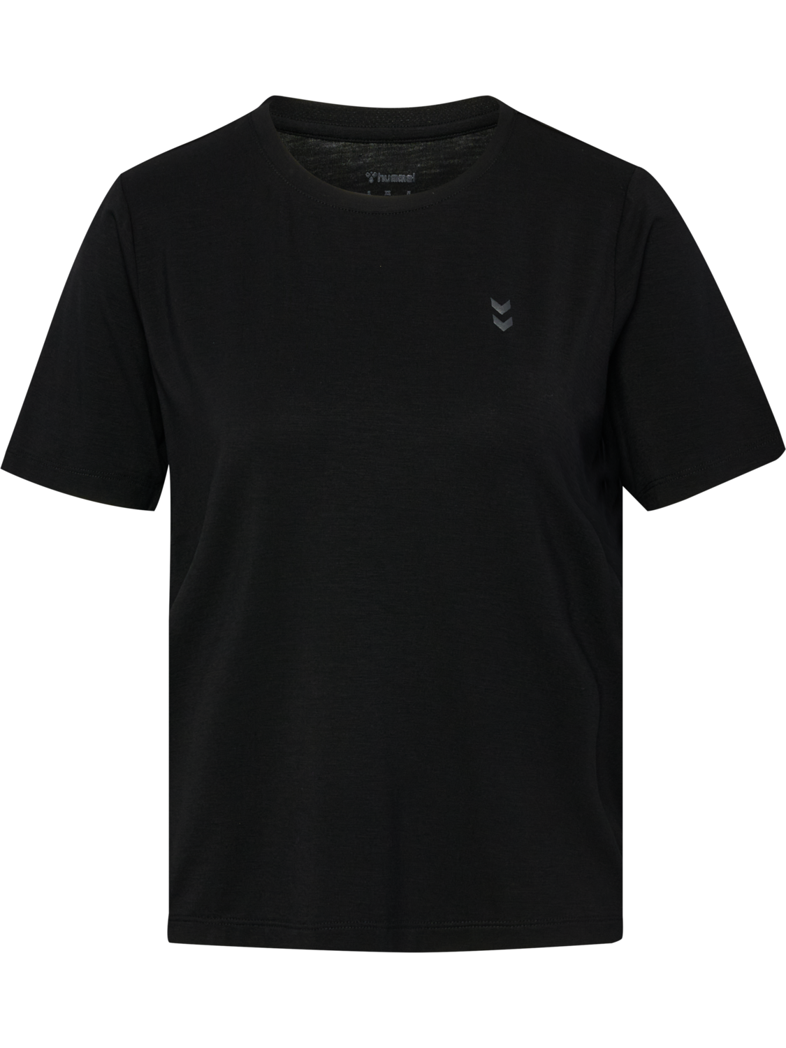 hmlSOFT W T-SHIRT S/S, BLACK, packshot