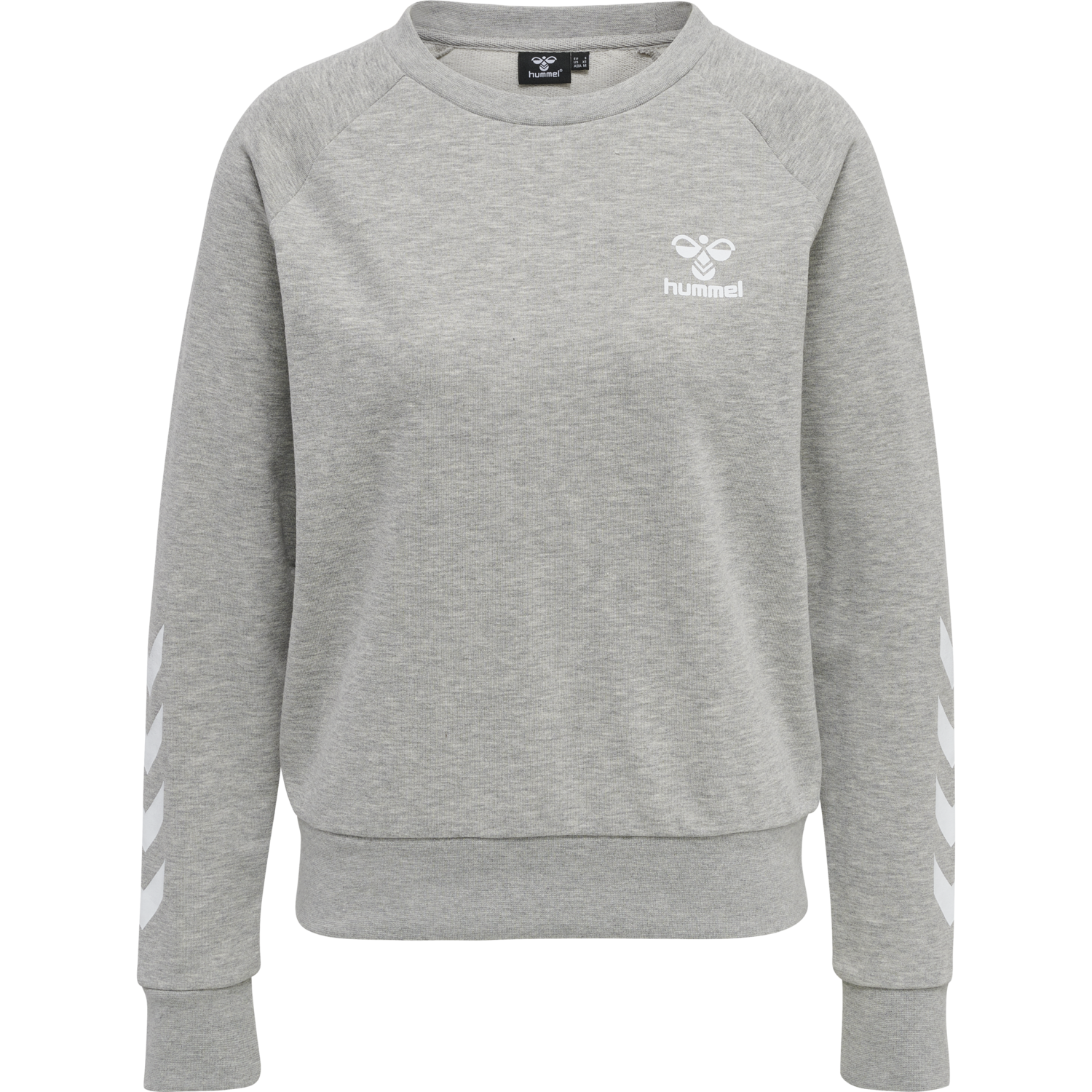 hmlNONI 2.0 SWEATSHIRT, GREY MELANGE, packshot