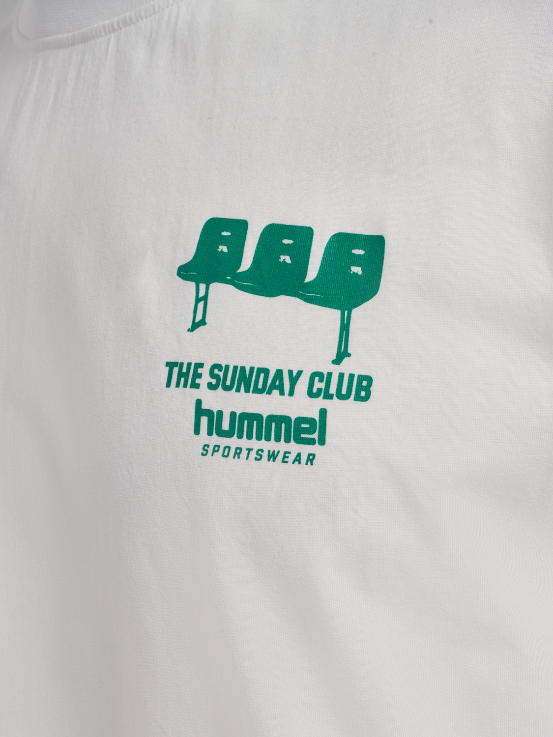 hmlOVERSIZED T-SHIRT S/S SUNDAY, BLANC DE BLANC, packshot