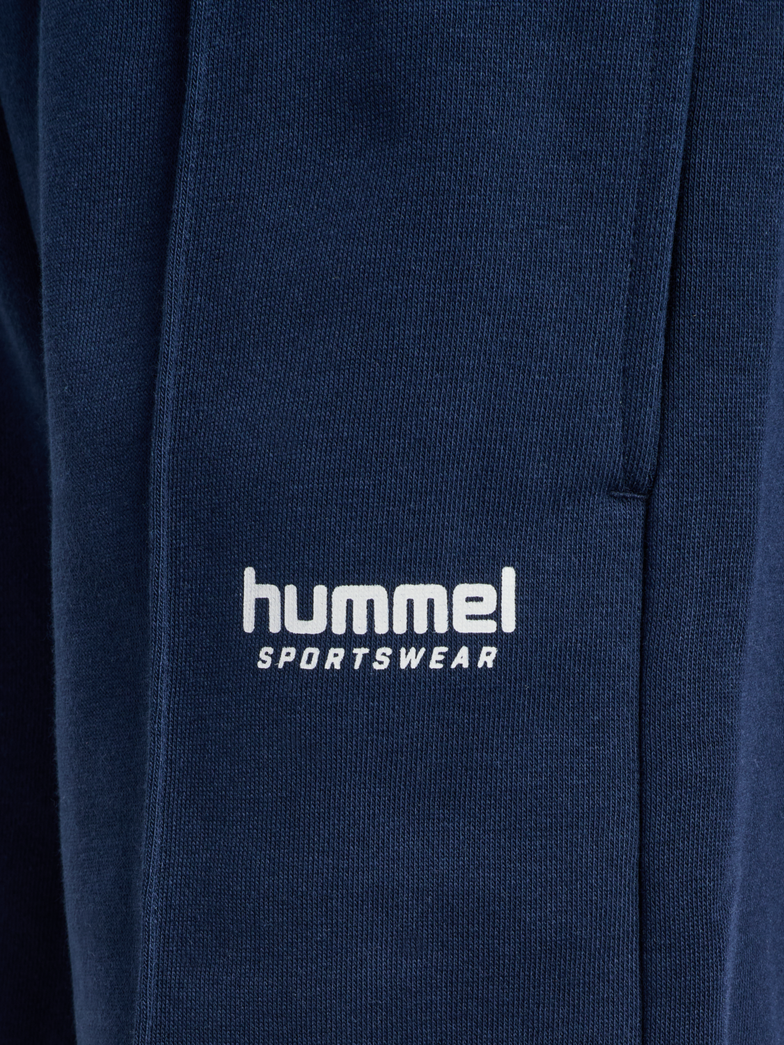 hmlJR LOOSE WL PINTUG SWEATPANTS, DRESS BLUES, packshot