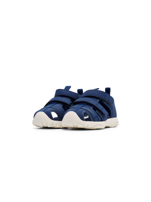 SANDAL VELCRO INFANT, NAVY PEONY, packshot