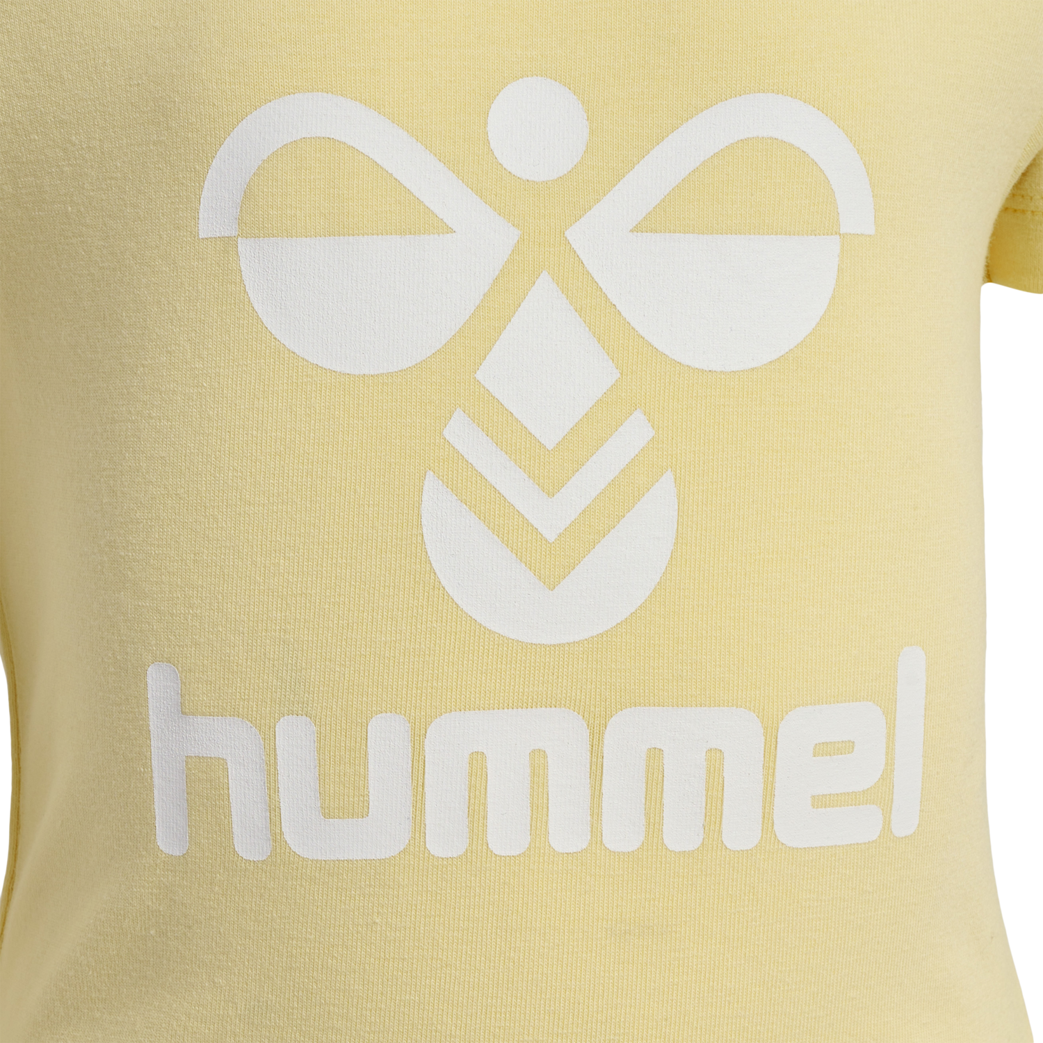 hmlDREAM RUFFLE BODY S/S, ITALIAN STRAW, packshot