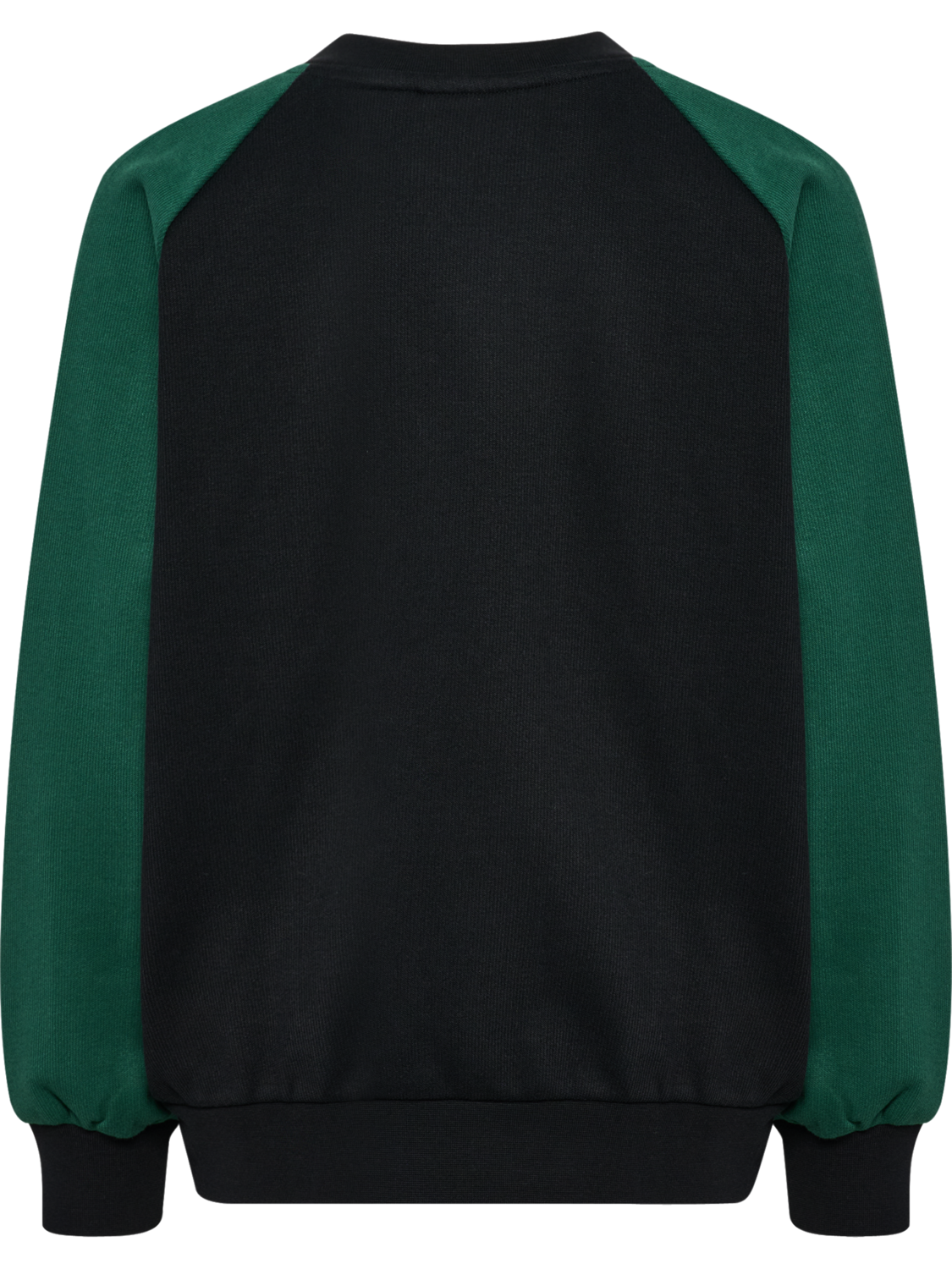 hmlJR OVERSIZED CREW HSW, DARK GREEN, packshot