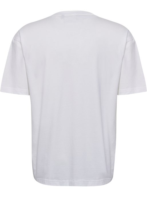 hmlLOOSE TEE S/S CLUB SPORTSWEAR, WHITE/DARK GREEN, packshot