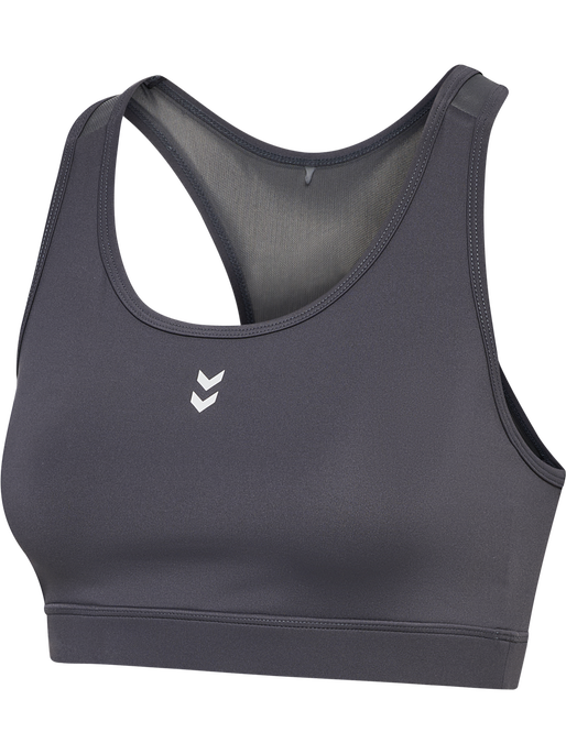 hmlPULSE MEDIUM SUPPORT BRA, BLACKENED PEARL, packshot