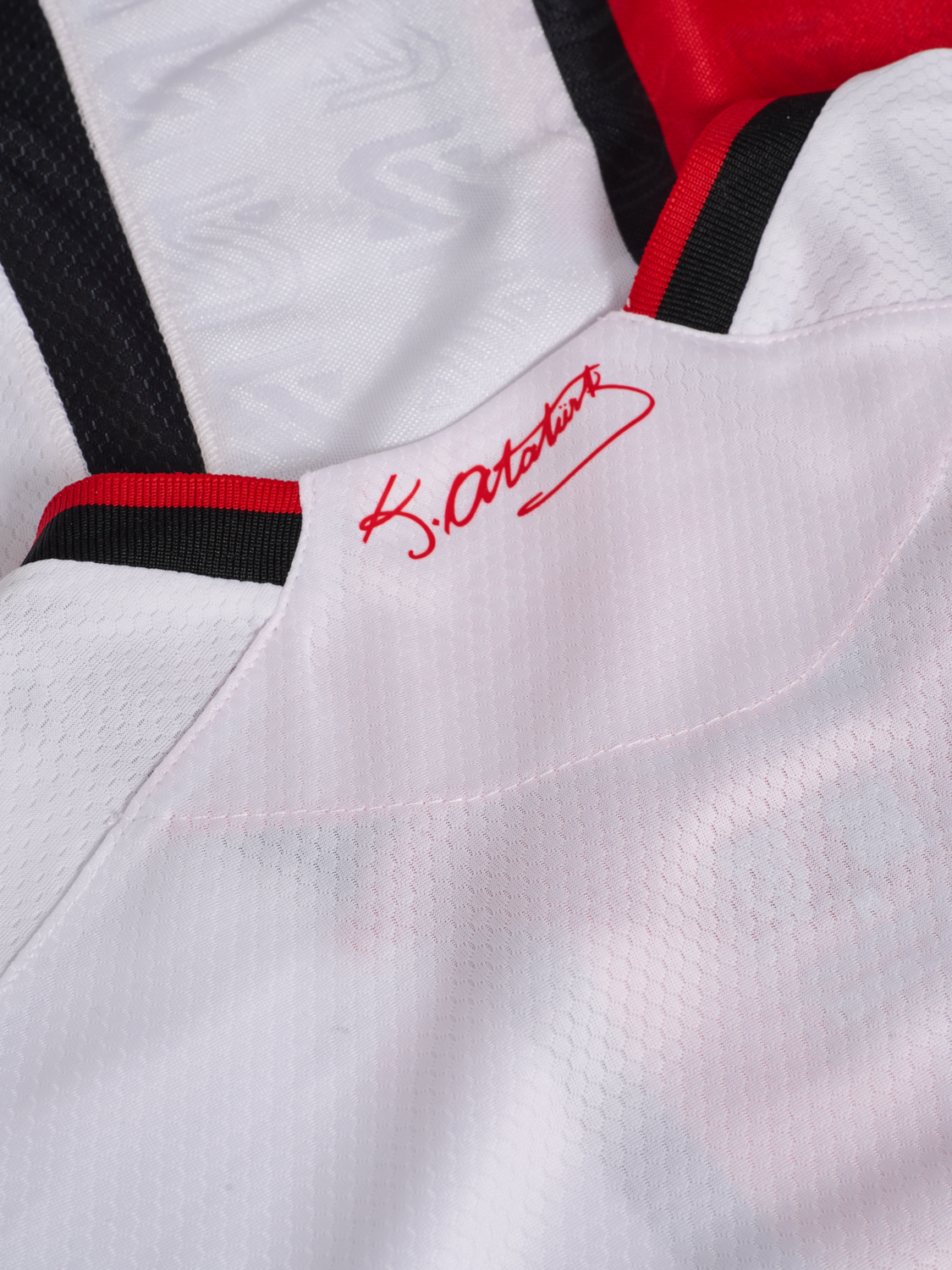 SAMSUN MILLENIUM JERSEY S/S 24/25, WHITE/TRUE RED, packshot