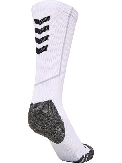 hmlPRO TRAINING SOCKS HIGH, WHITE/BLACK, packshot