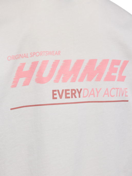hmlELLA T-SHIRT S/S, MARSHMALLOW, packshot