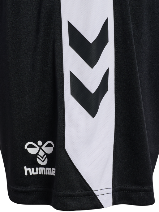 hmlMATCH SHORTS, BLACK/WHITE hmlMATCH SHORTS, BLACK/WHITE, packshot