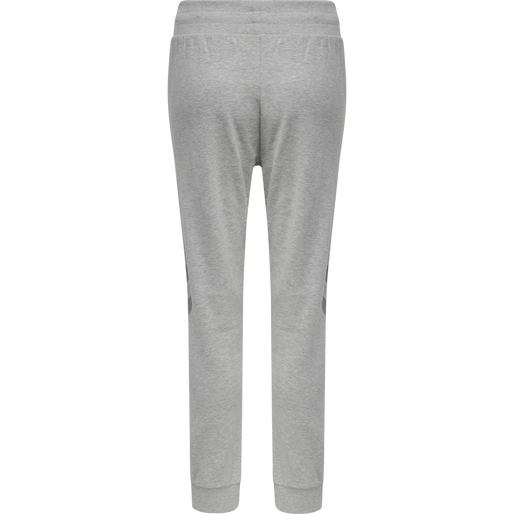 hmlLEGACY WOMAN TAPERED PANTS, GREY MELANGE, packshot