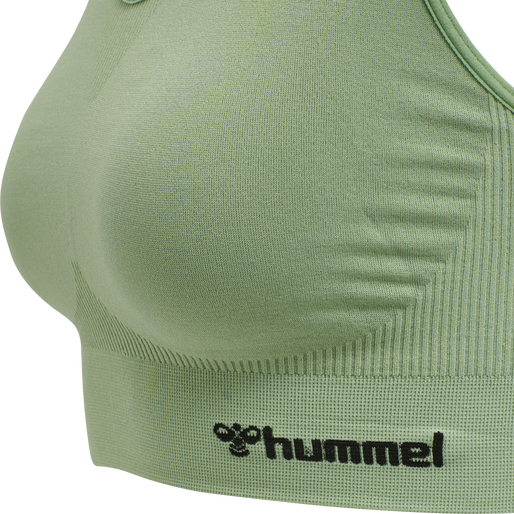 hmlTIF SEAMLESS SPORTS TOP, BASIL, packshot