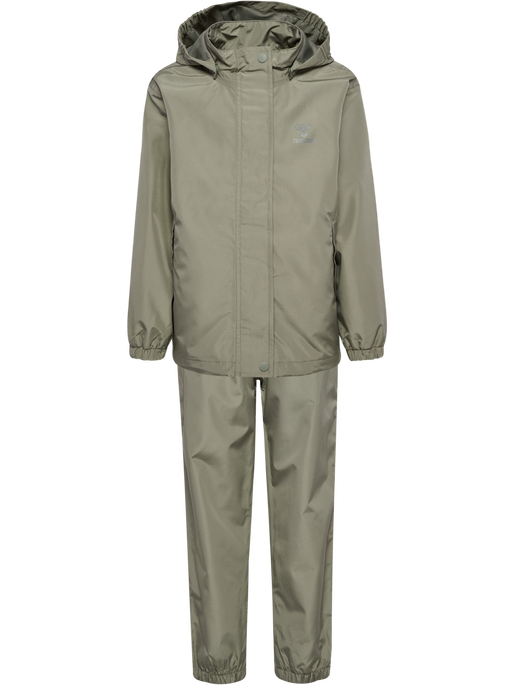 hmlNESSIE RAINSUIT, VETIVER, packshot