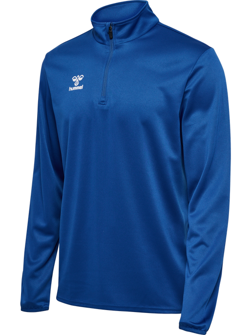 hmlESSENTIAL HALF-ZIP, TRUE BLUE, packshot