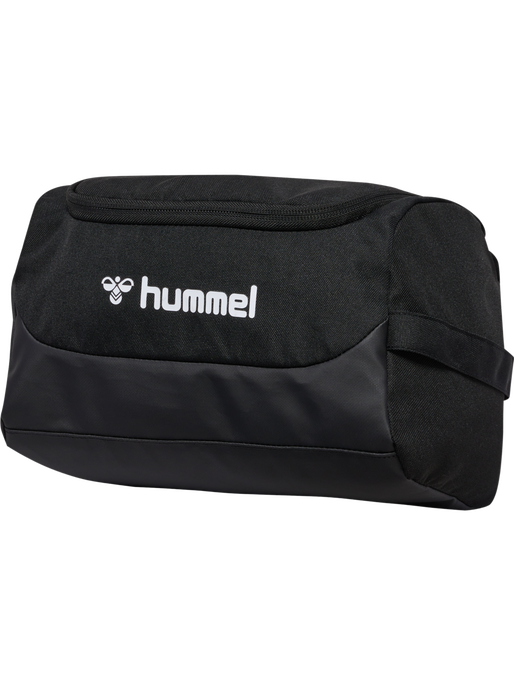hmlLEAD TOILETRY BAG, BLACK, packshot