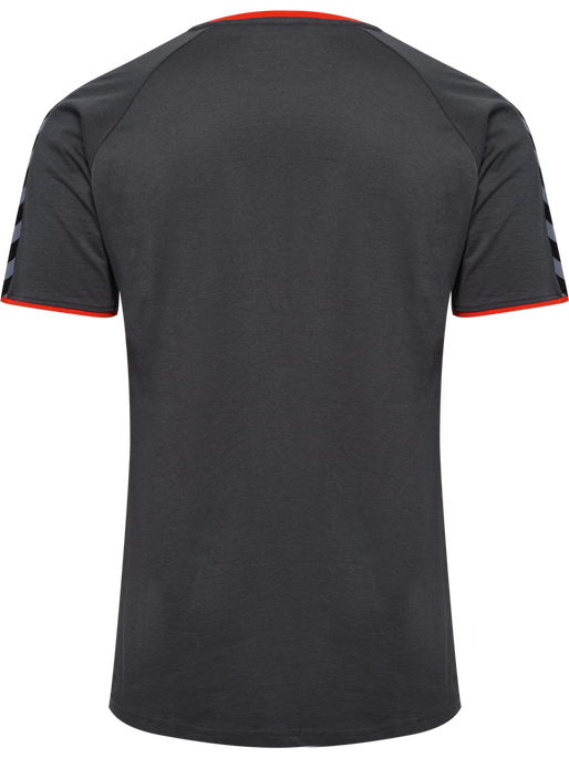 hmlAUTHENTIC TRAINING TEE, ASPHALT, packshot