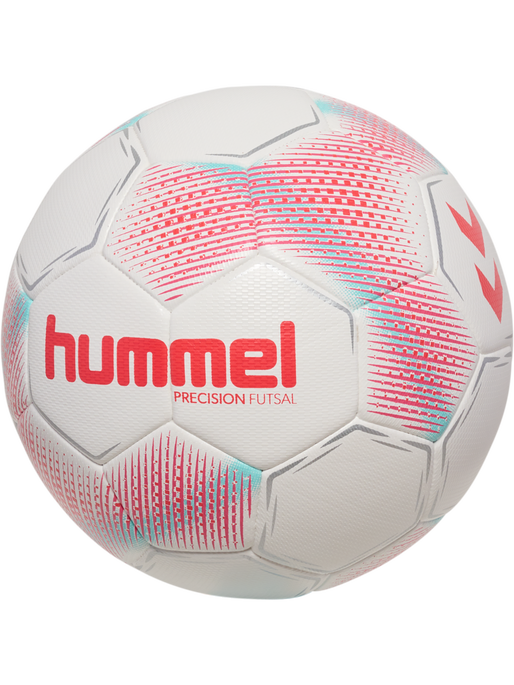 hmlPRECISION FUTSAL, WHITE/PINK/TURQOUISE, packshot