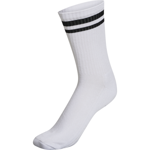 hmlRETRO 4-PACK SOCKS MIX, WHITE/BLACK, packshot