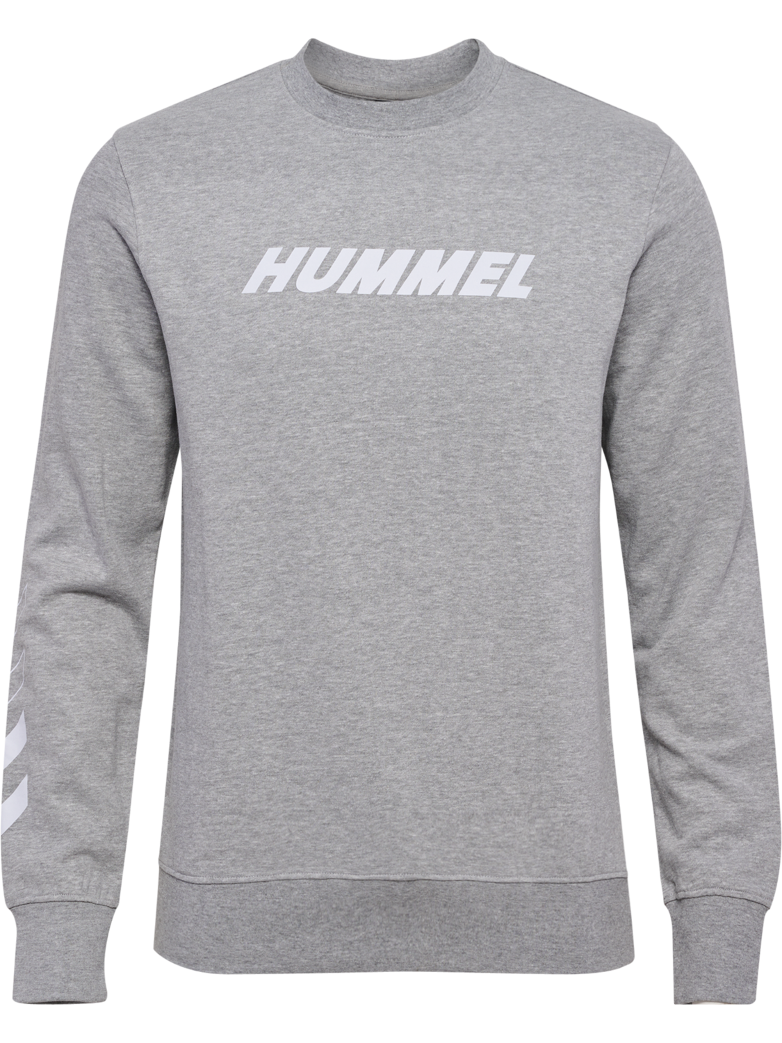 hmlELEMENTAL SWEATSHIRT, GREY MELANGE, packshot