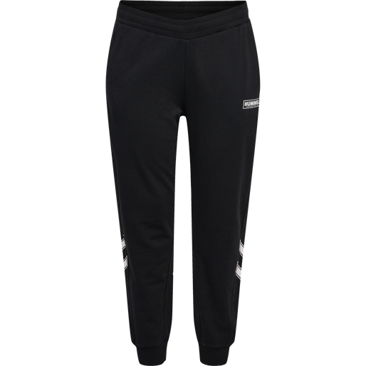 hmlLEGACY WO REGULAR PANTS PLUS, BLACK, packshot