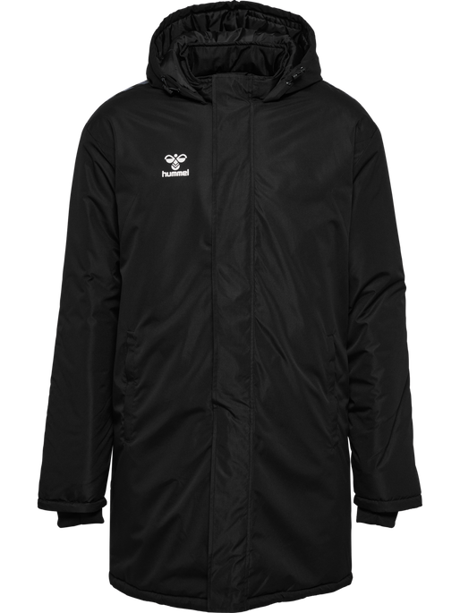 hmlAUTHENTIC BENCH JACKET, BLACK, packshot