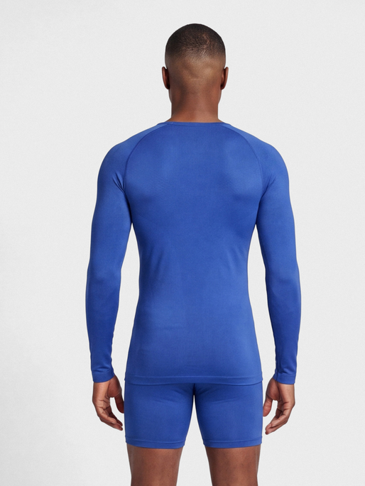 hmlBL COMFORT 2.0 TEE L/S, TRUE BLUE, model