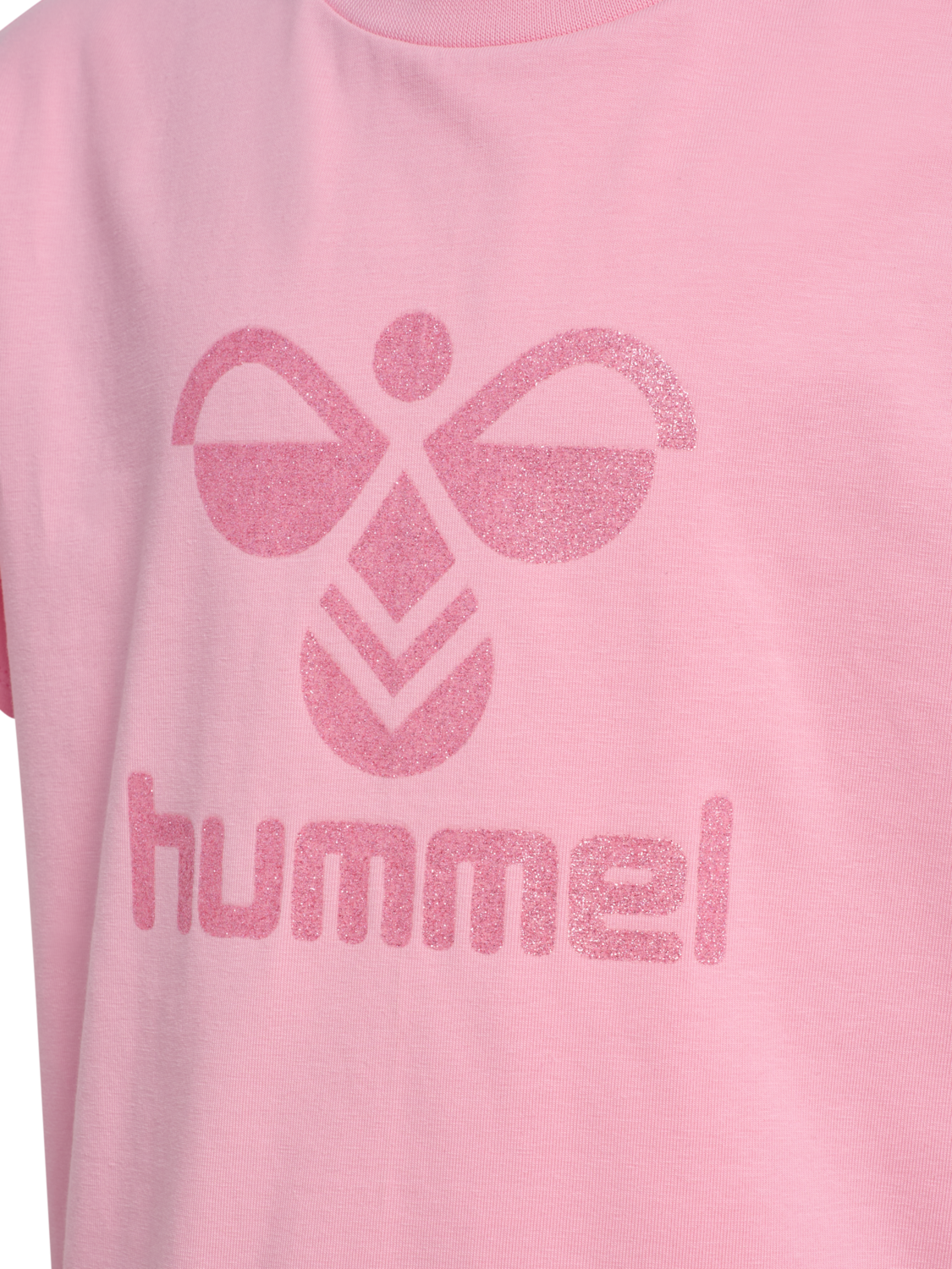 hmlDODI T-SHIRT S/S, CANDY PINK, packshot