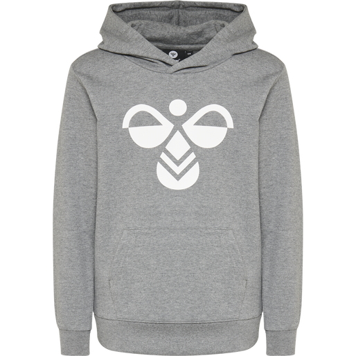 hmlCUATRO HOODIE, MEDIUM MELANGE, packshot