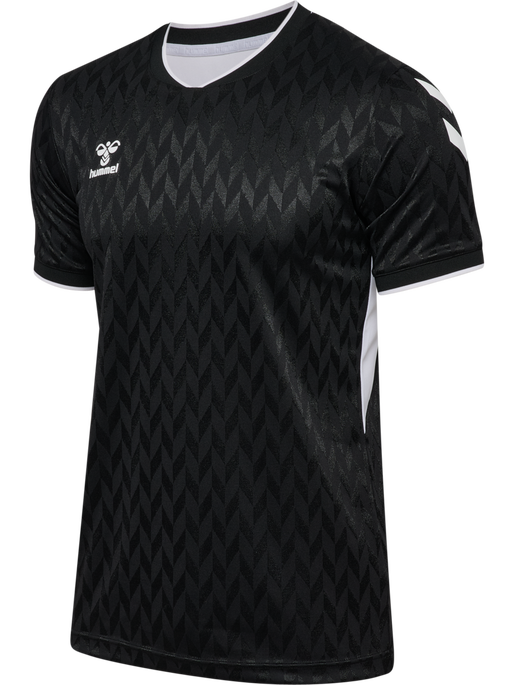 hmlMATCH LEGEND JERSEYS S/S, BLACK hmlMATCH LEGEND JERSEYS S/S, BLACK, packshot