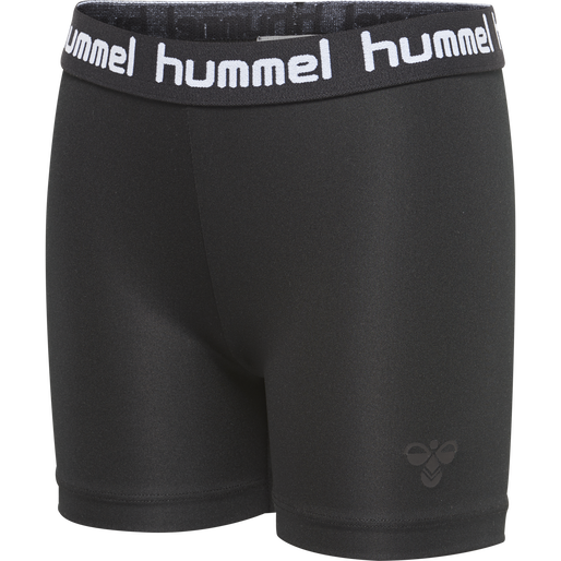 HMLTONA TIGHT SHORTS, BLACK HMLTONA TIGHT SHORTS, BLACK, packshot