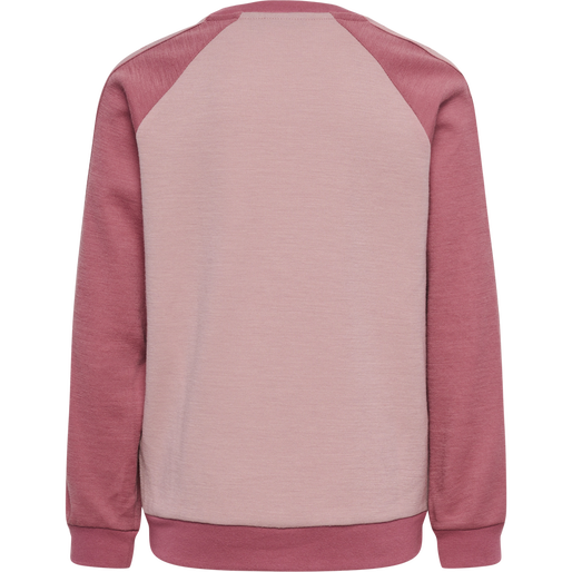 hmlWULBATO SWEATSHIRT, WOODROSE, packshot