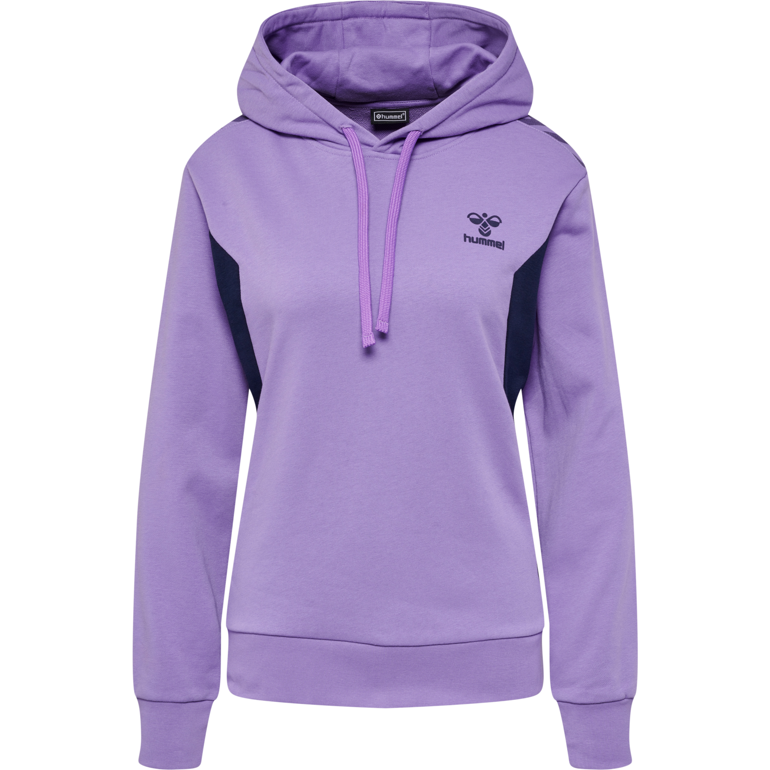 hmlSTALTIC COTTON HOODIE WOMAN, PAISLEY PURPLE, packshot