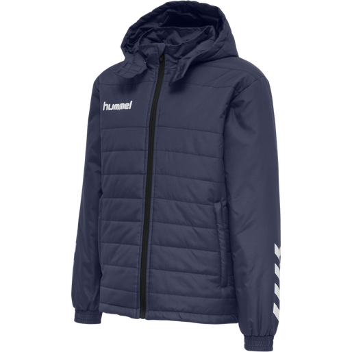hmlPROMO SHORT BENCH JACKET KIDS, MARINE, packshot
