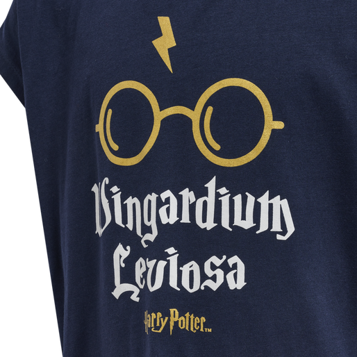 hmlHARRY POTTER DIEZ T-SHIRT S/S, BLACK IRIS hmlHARRY POTTER DIEZ T-SHIRT S/S, BLACK IRIS, packshot