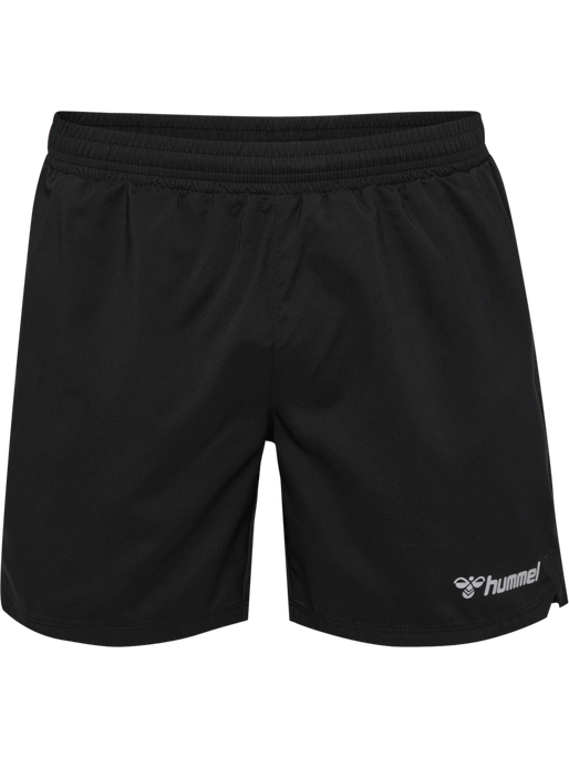 hmlRUN SHORTS, BLACK, packshot